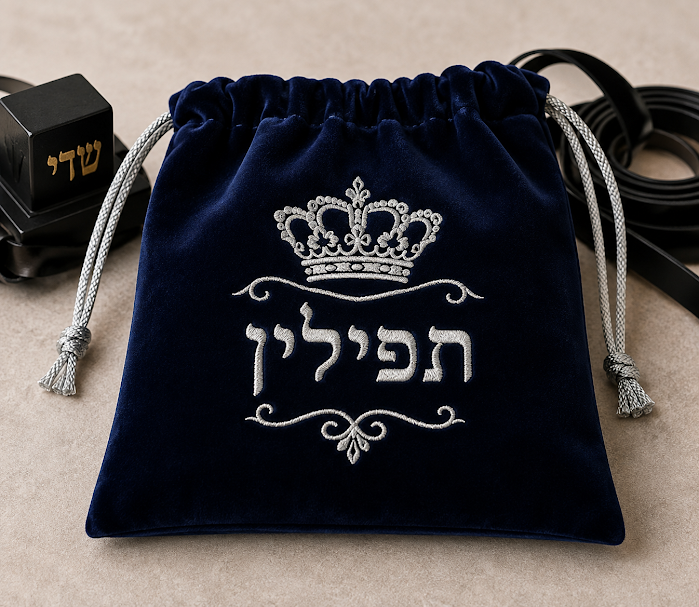 Personalized Tefillin Bag | Custom Jewish Gift