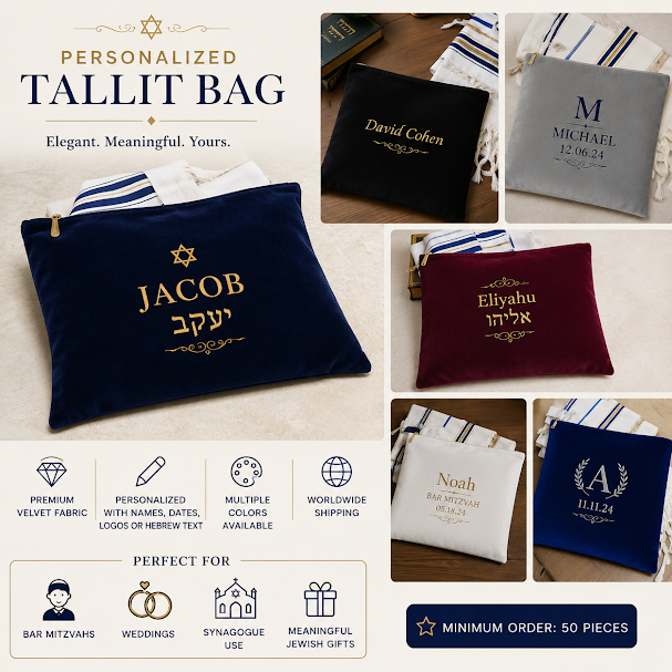Personalized Tallit Bag.